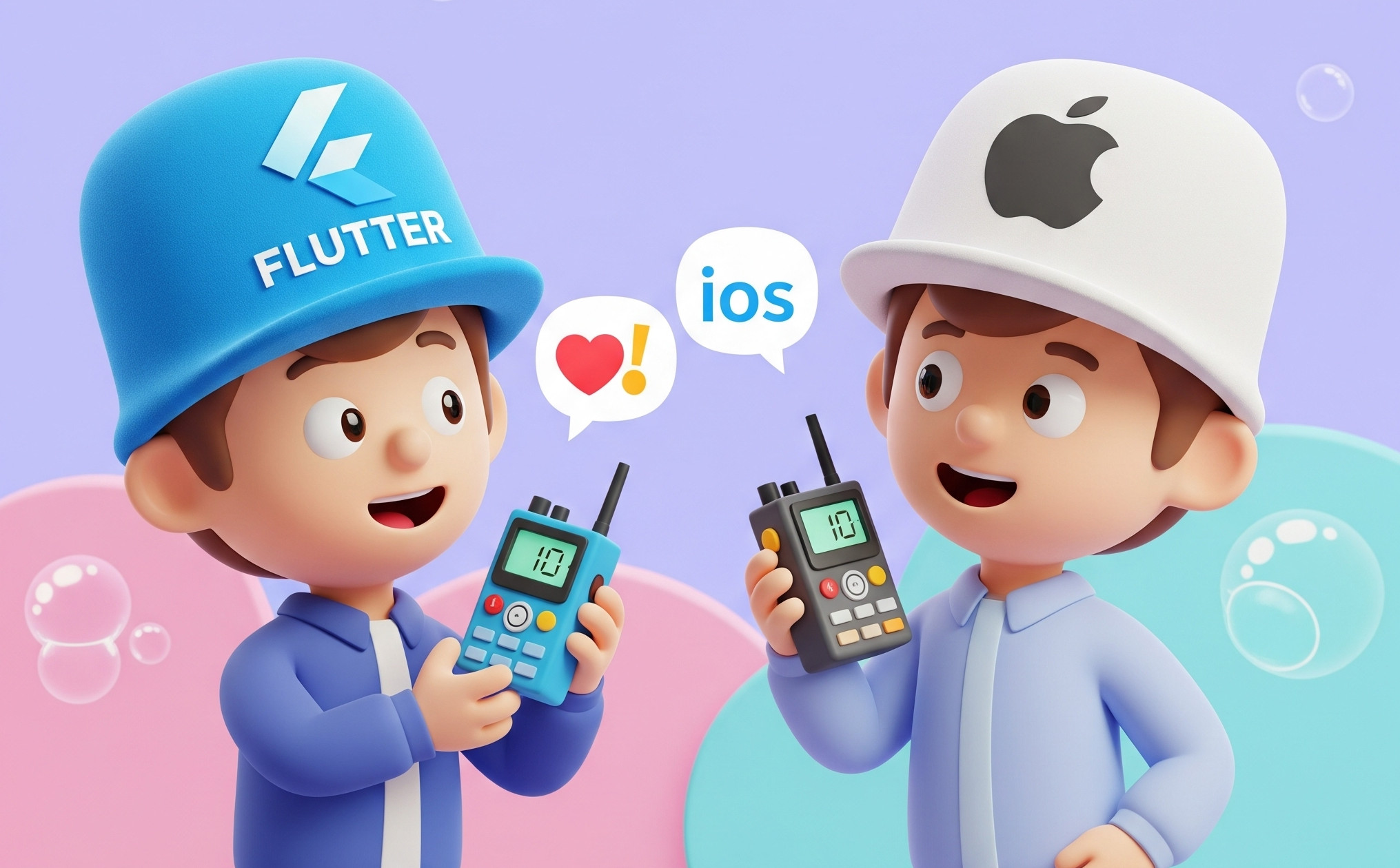 Communicate Dart with Swift